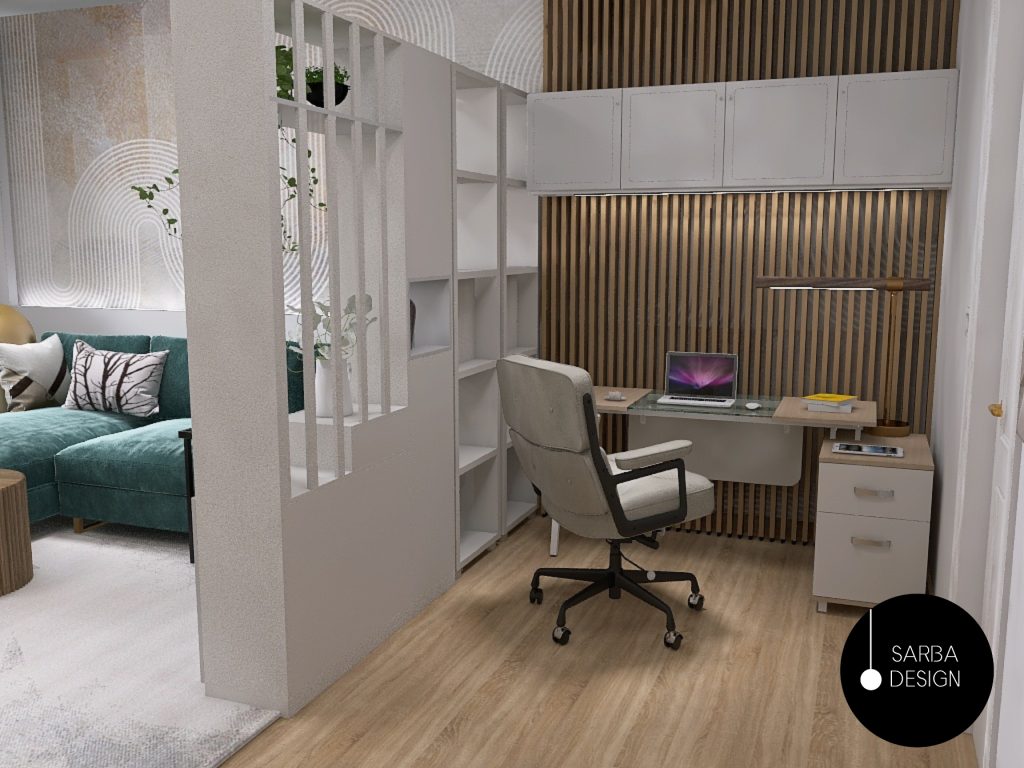 Projekt domowego biura