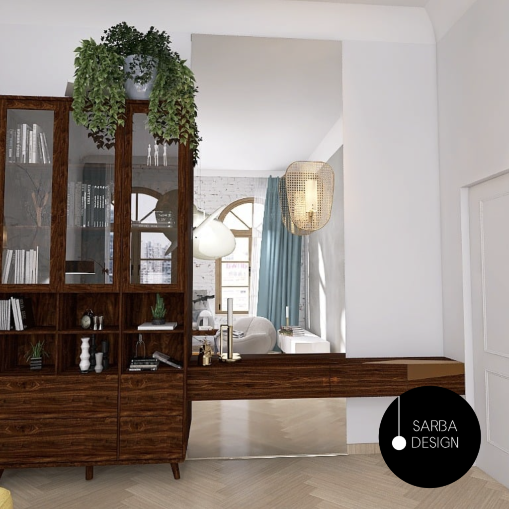 Salon w kamienicy Sarba