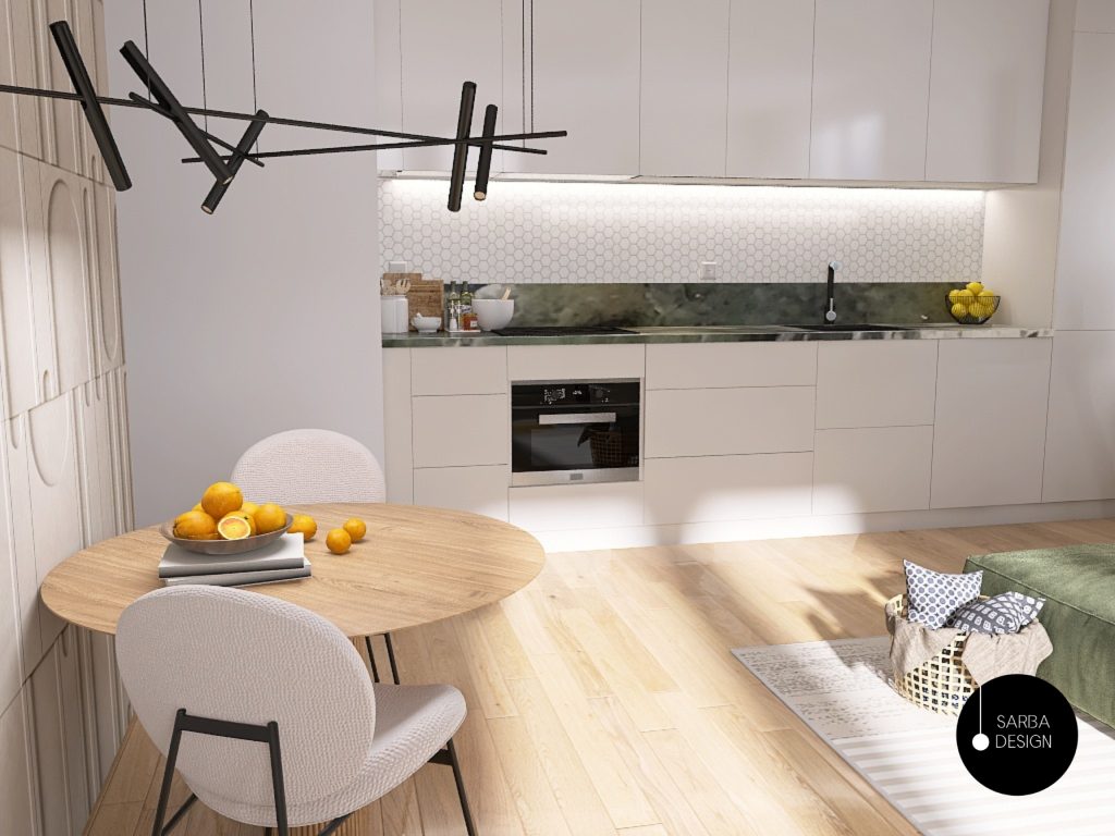 aneks kuchenny z salonem inspiracje