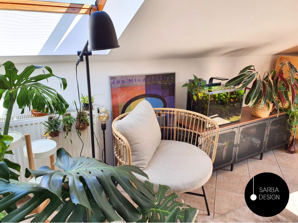 poddasze projekt mieszkania sarba