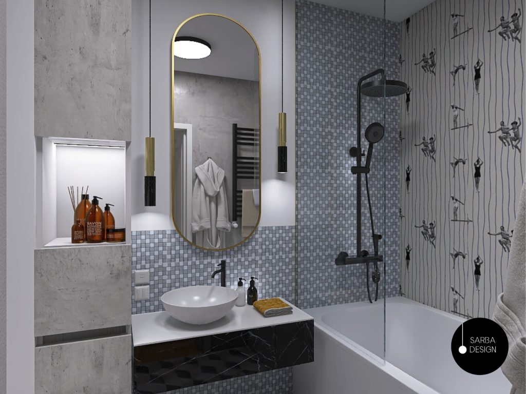 projekt mieszkania deweloperskiego