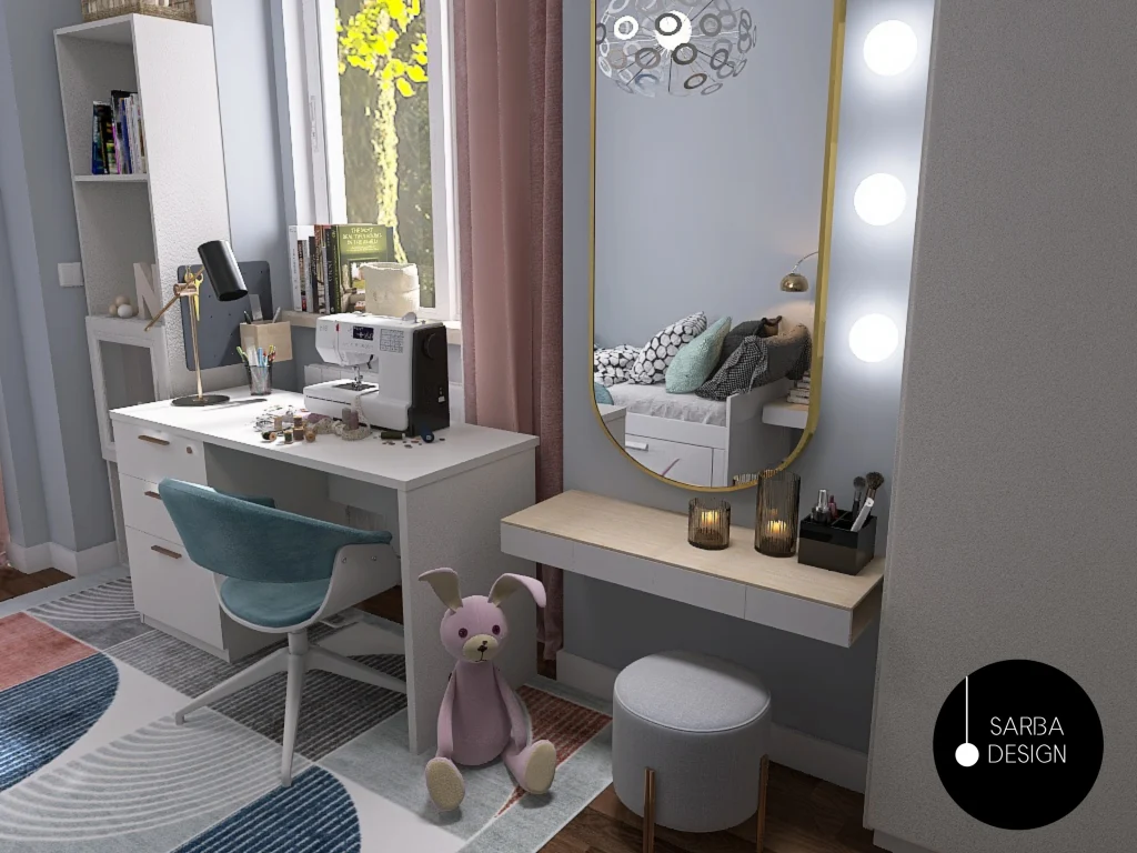 pokój dziecka projekt